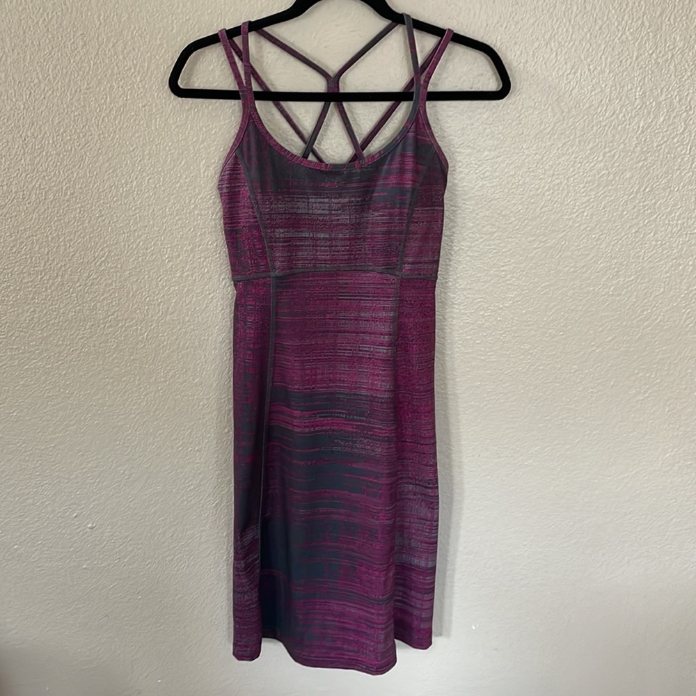 The North Face purple and gray Empower dress Size XS